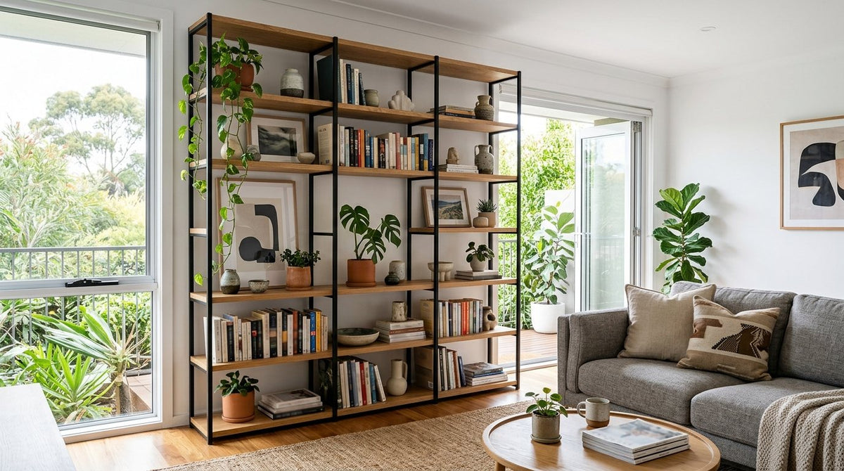 Elevate Your Living Room with Stylish Bookshelf Designs