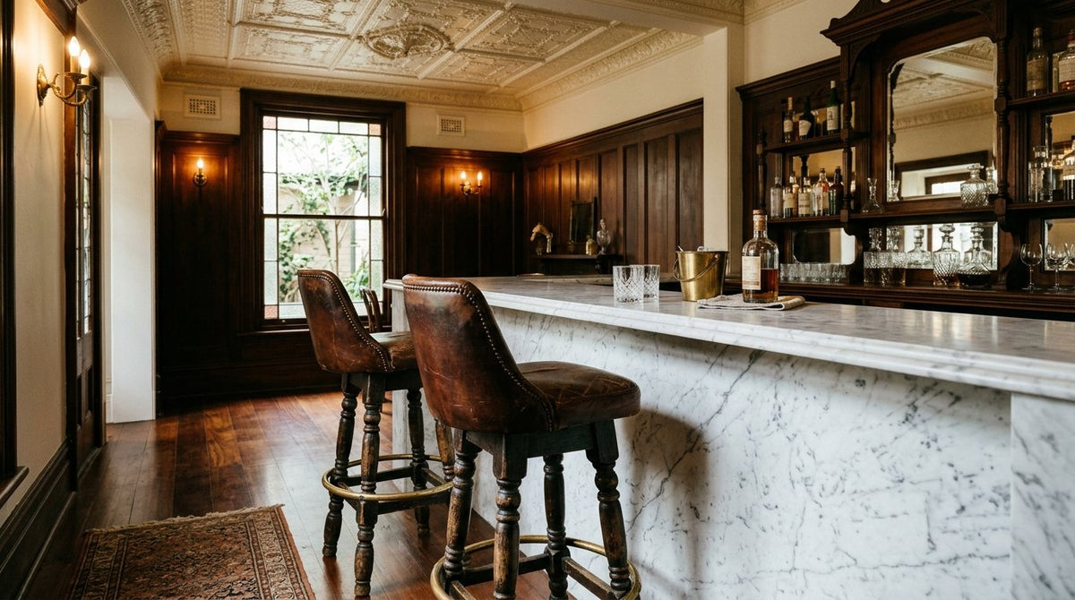 Elevate Your Space with Timeless Antique Bar Stools