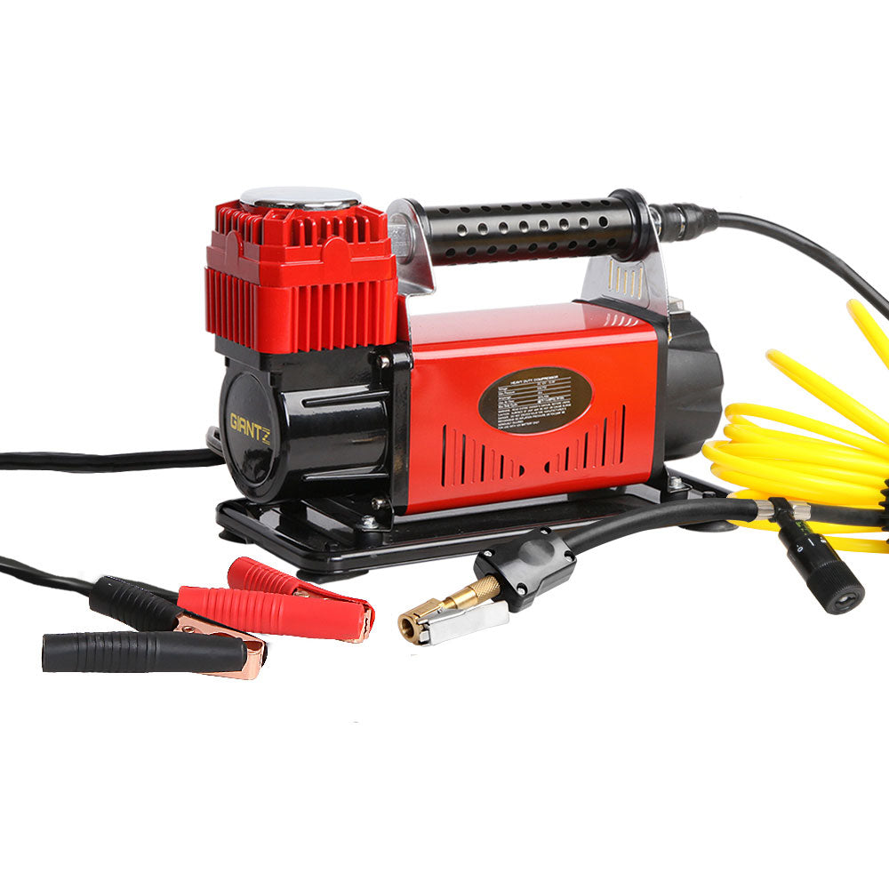 Giantz 12V Portable Air Compressor 320L/min Car Tyre Inflator Deflator