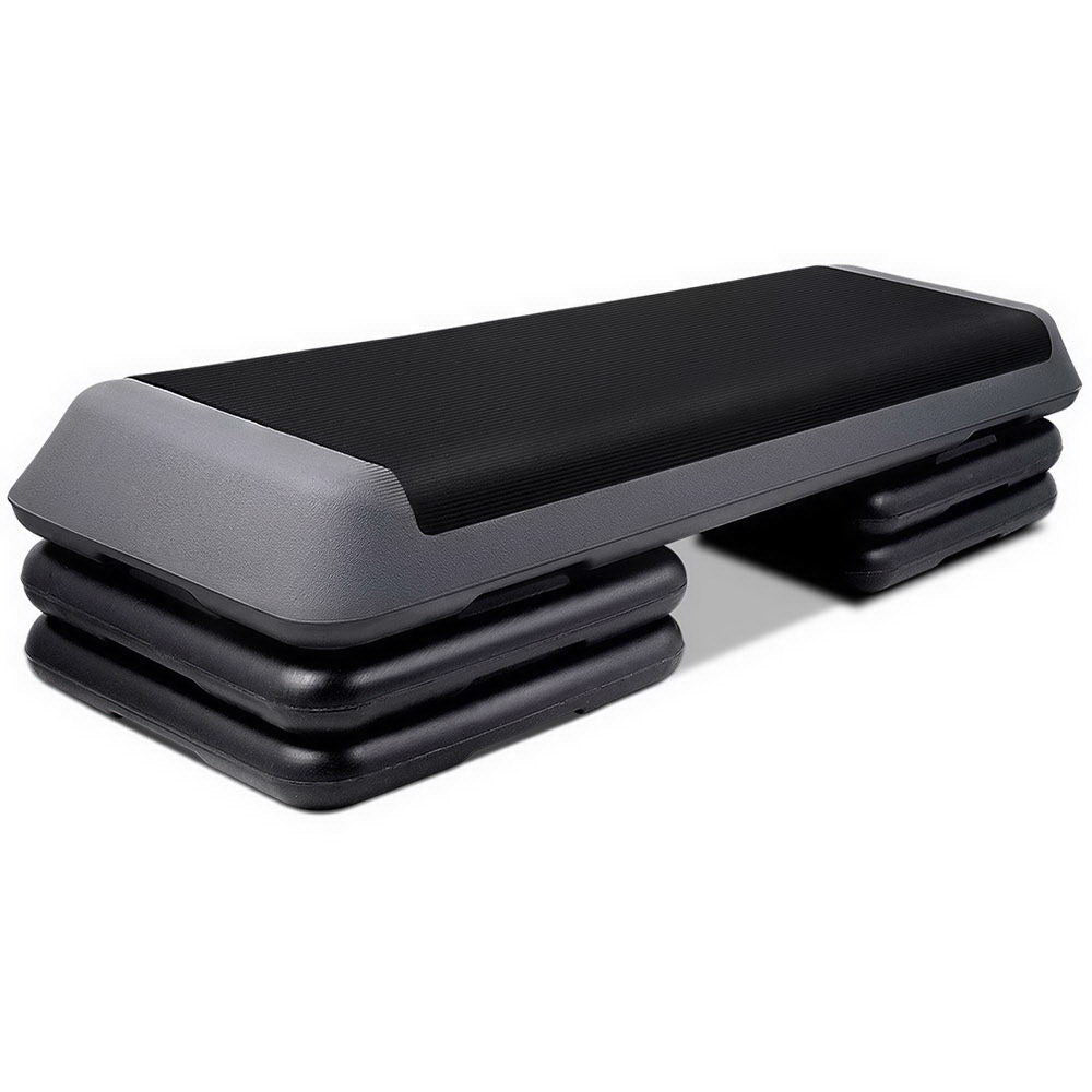 Everfit 110cm Aerobic Stepper 3-Level Adjustable Gym Fitness