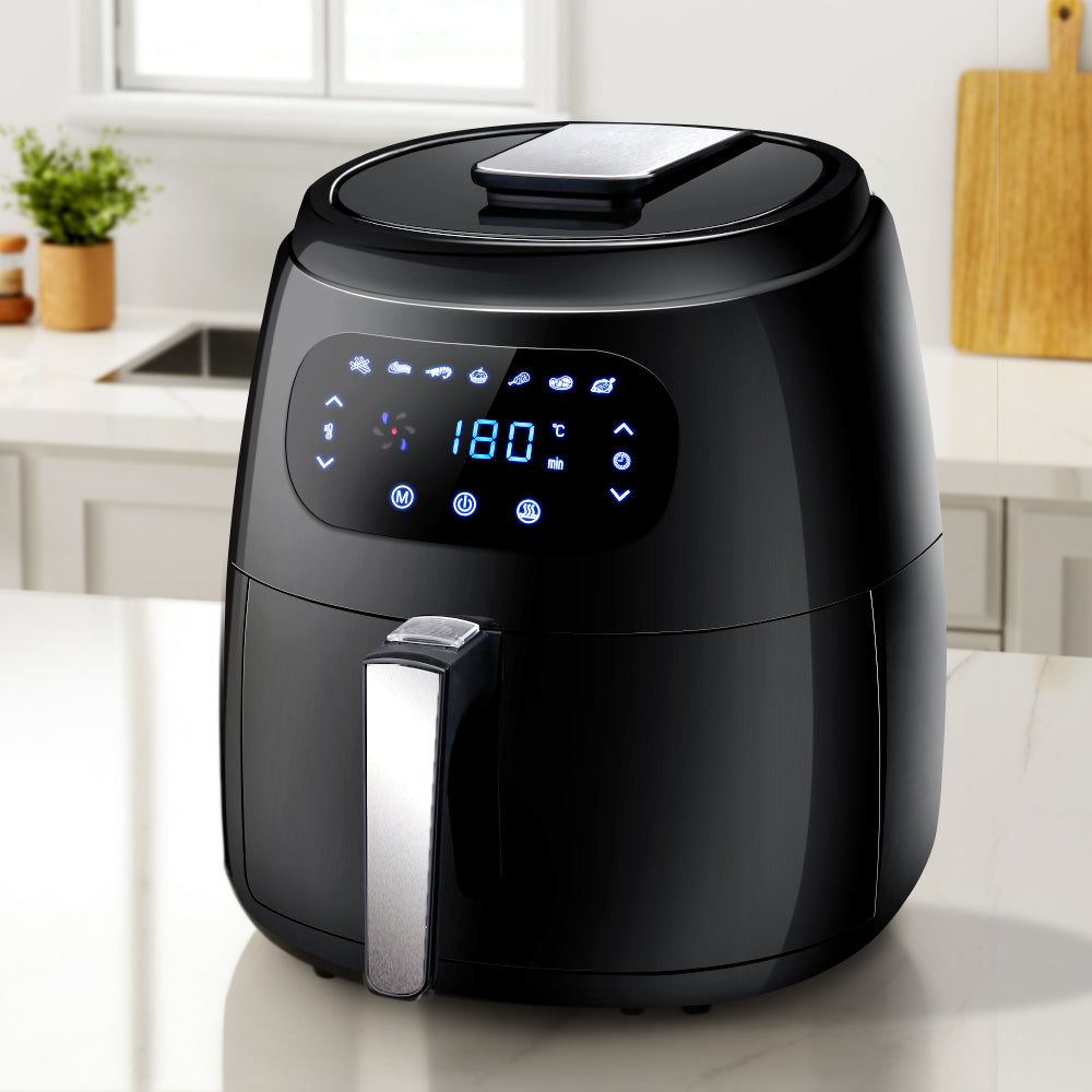 Devanti Air Fryer 8.5L LCD Touch Control Display