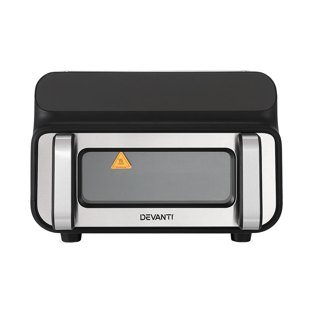 Devanti 10L Air Fryer Oven LCD Black