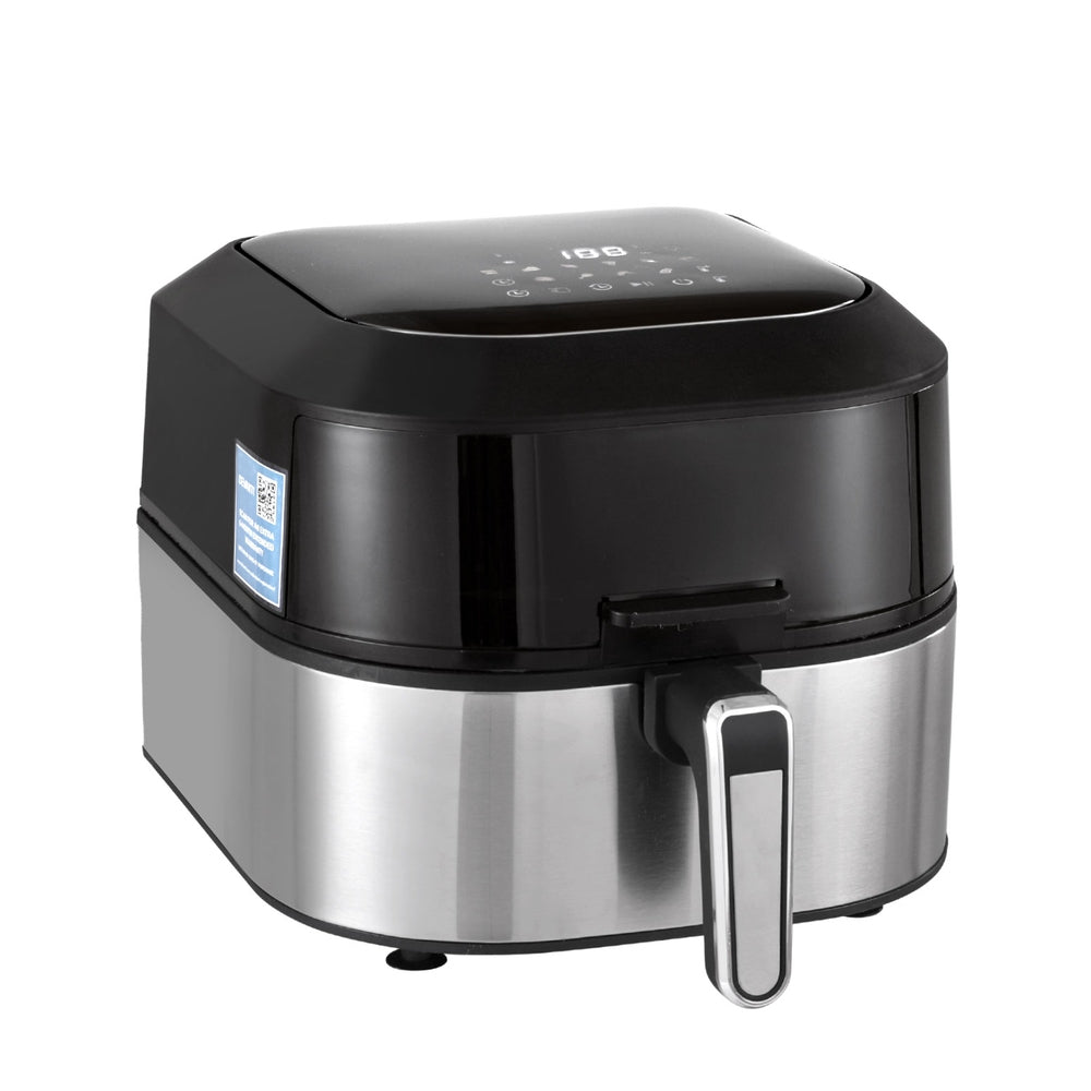 Devanti 5.5L Air Fryer Grill Combo LCD 1500W Black