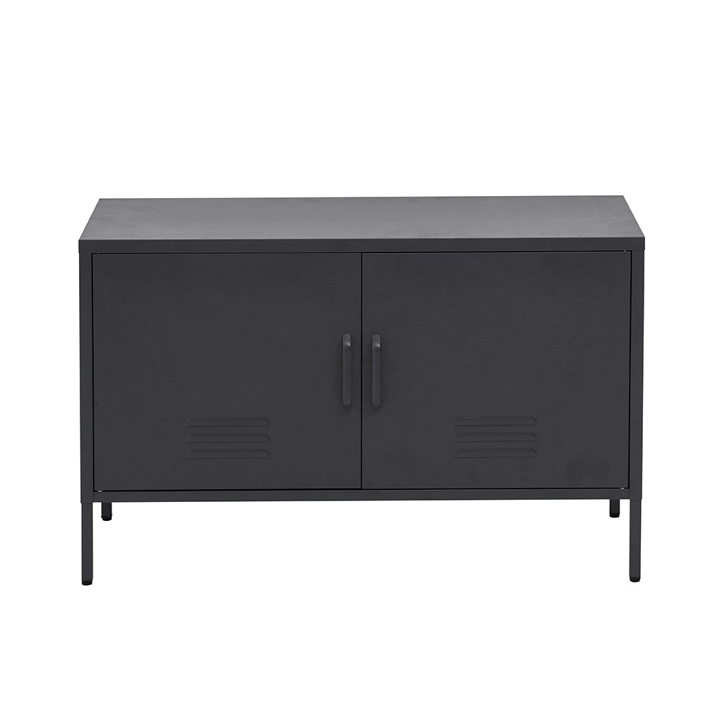 BASE Charcoal Metal Buffet Sideboard