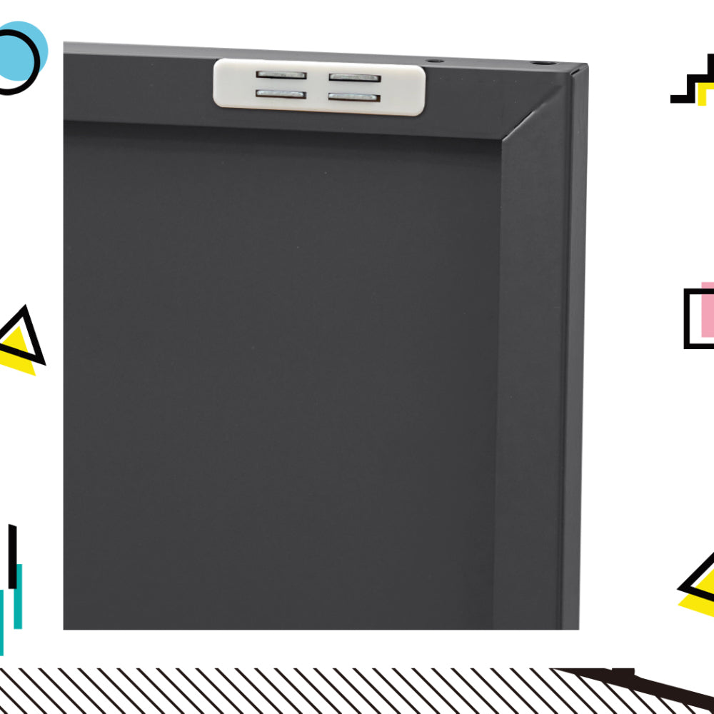BASE Charcoal Metal Buffet Sideboard
