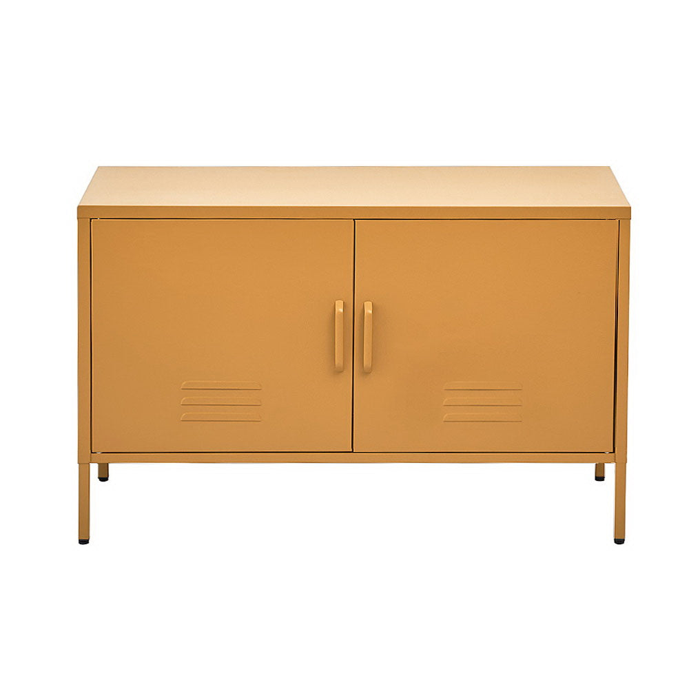 BASE Metal Buffet Sideboard Yellow