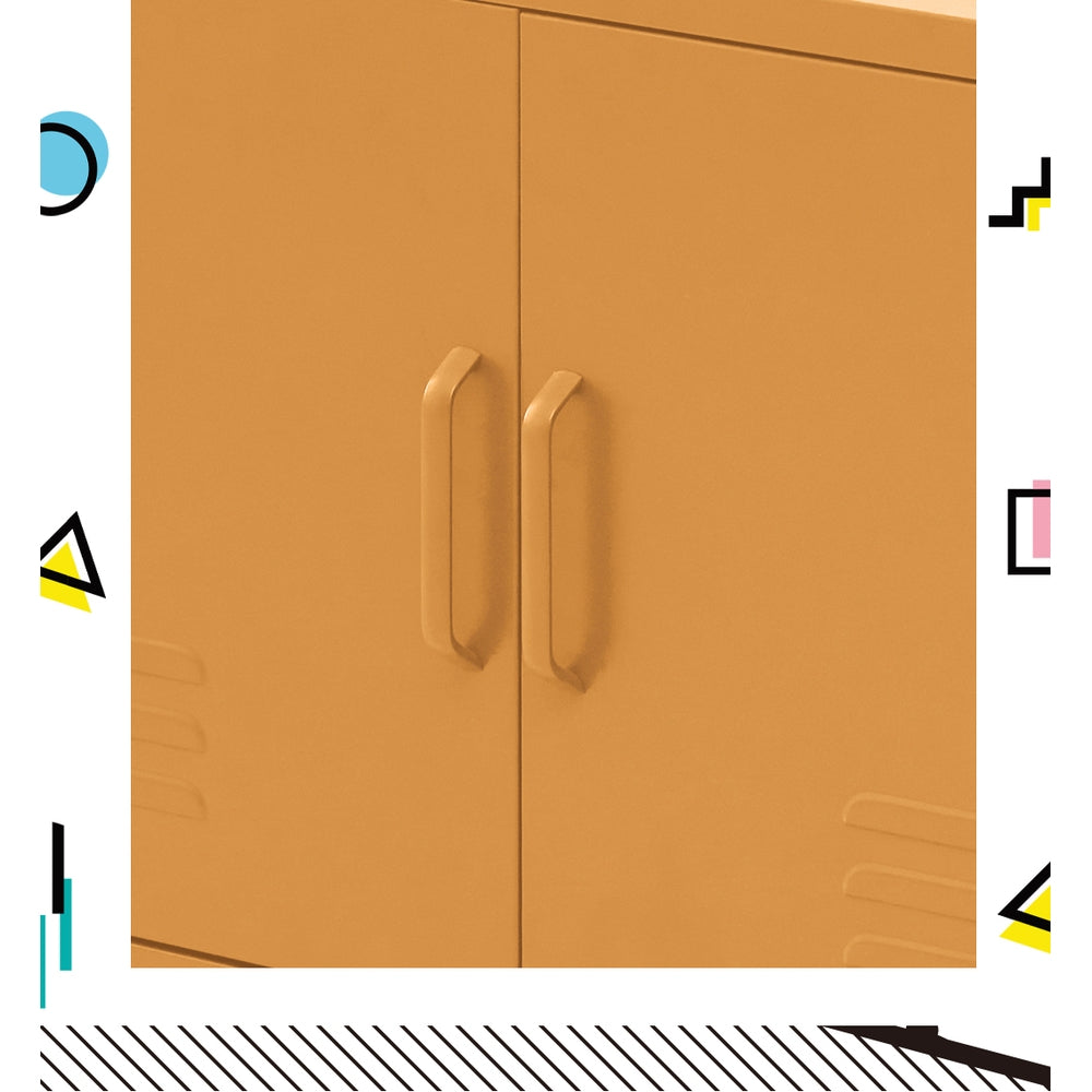 BASE Metal Buffet Sideboard Yellow