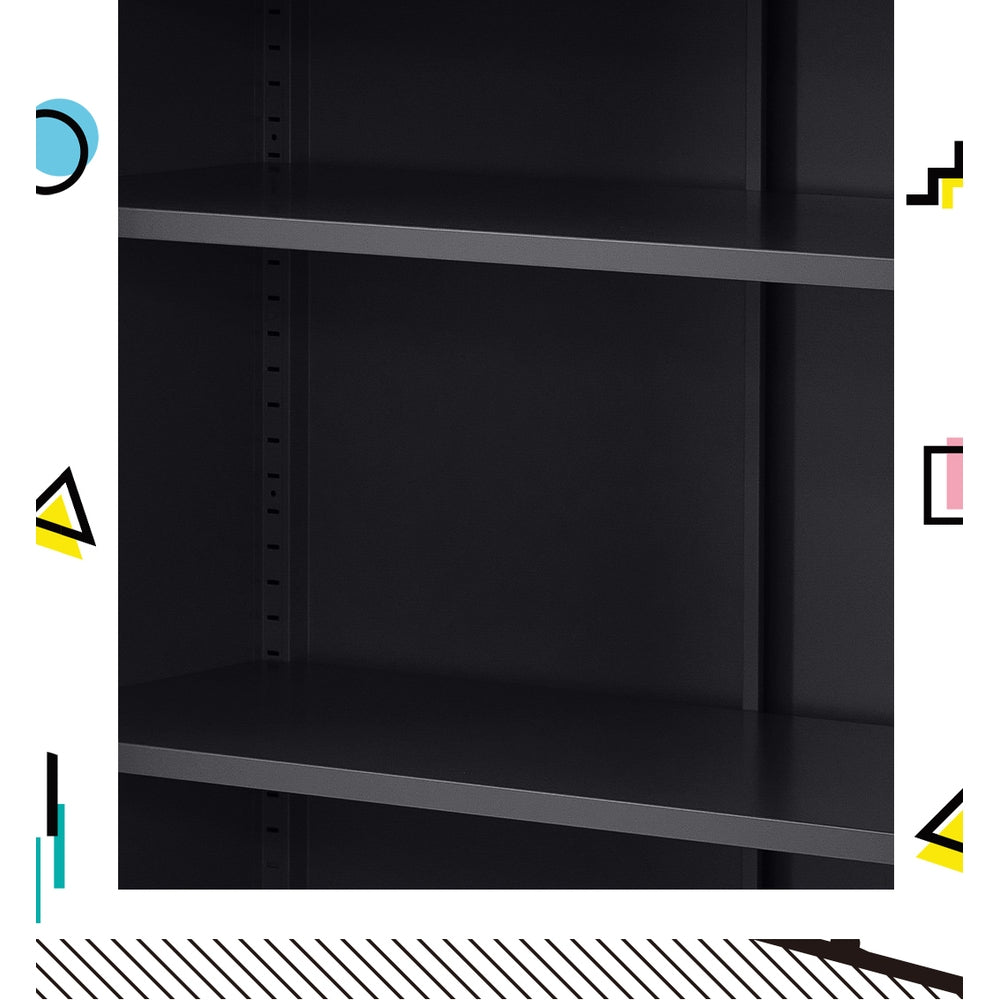 SWEETHEART Charcoal Buffet Sideboard Metal Cabinet