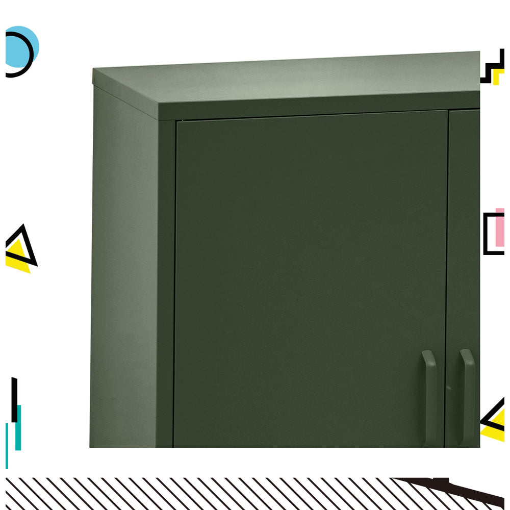 Sweetheart Metal Buffet Sideboard Green