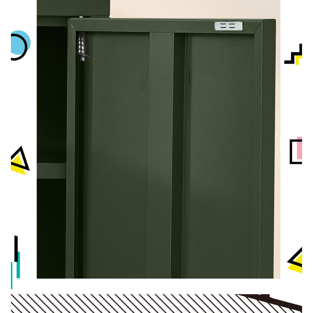 Sweetheart Metal Buffet Sideboard Green