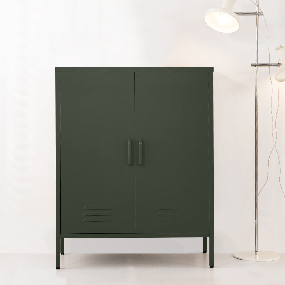 Sweetheart Metal Buffet Sideboard Green