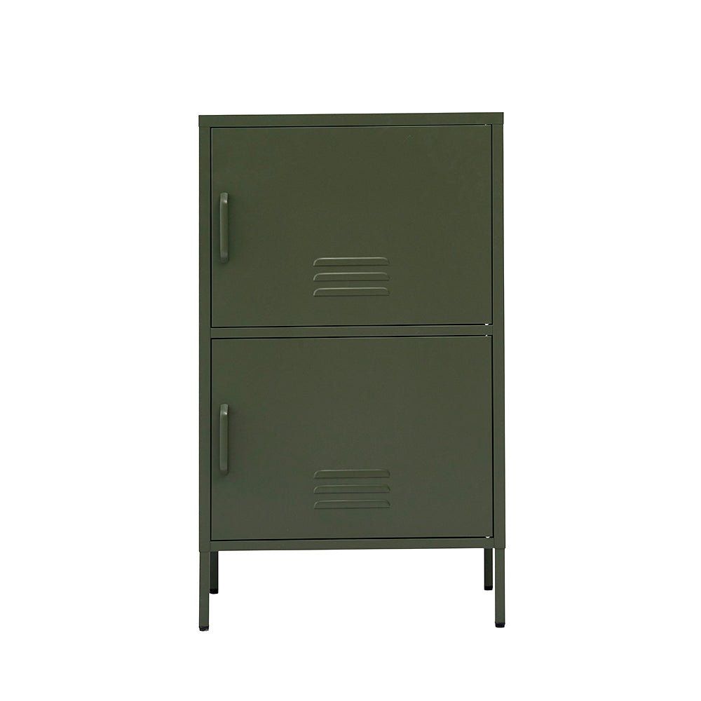 Artiss Double Buffet Sideboard Metal Cabinet Green