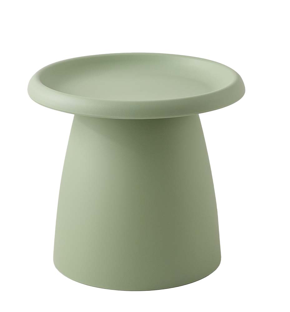 Round 52cm Coffee Table Plastic Green