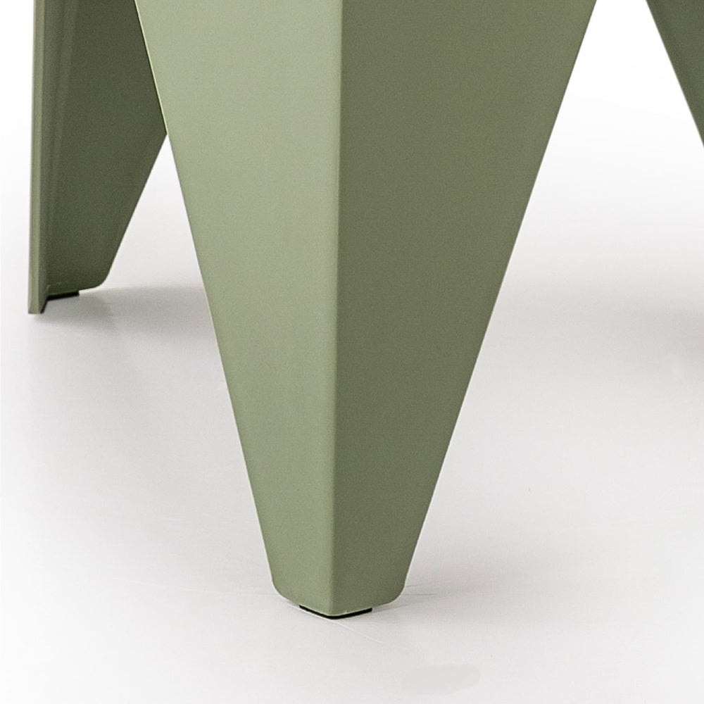 Puzzle 4PC Stackable Bar Stools Green