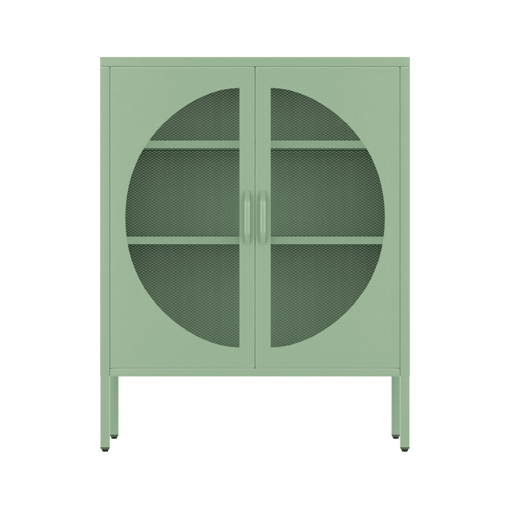 ELSA Metal Buffet Sideboard Green