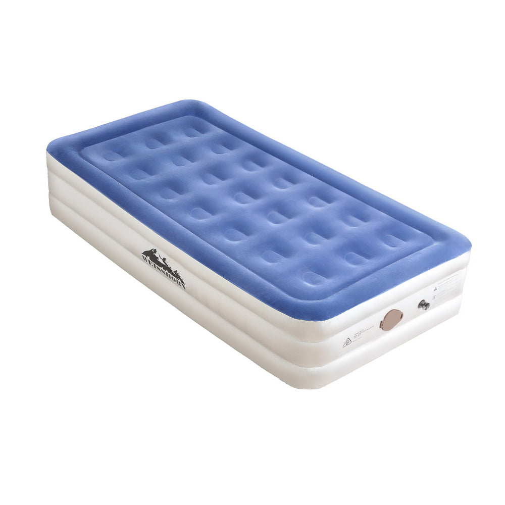 Weisshorn Single Air Mattress Inflatable Bed 46cm