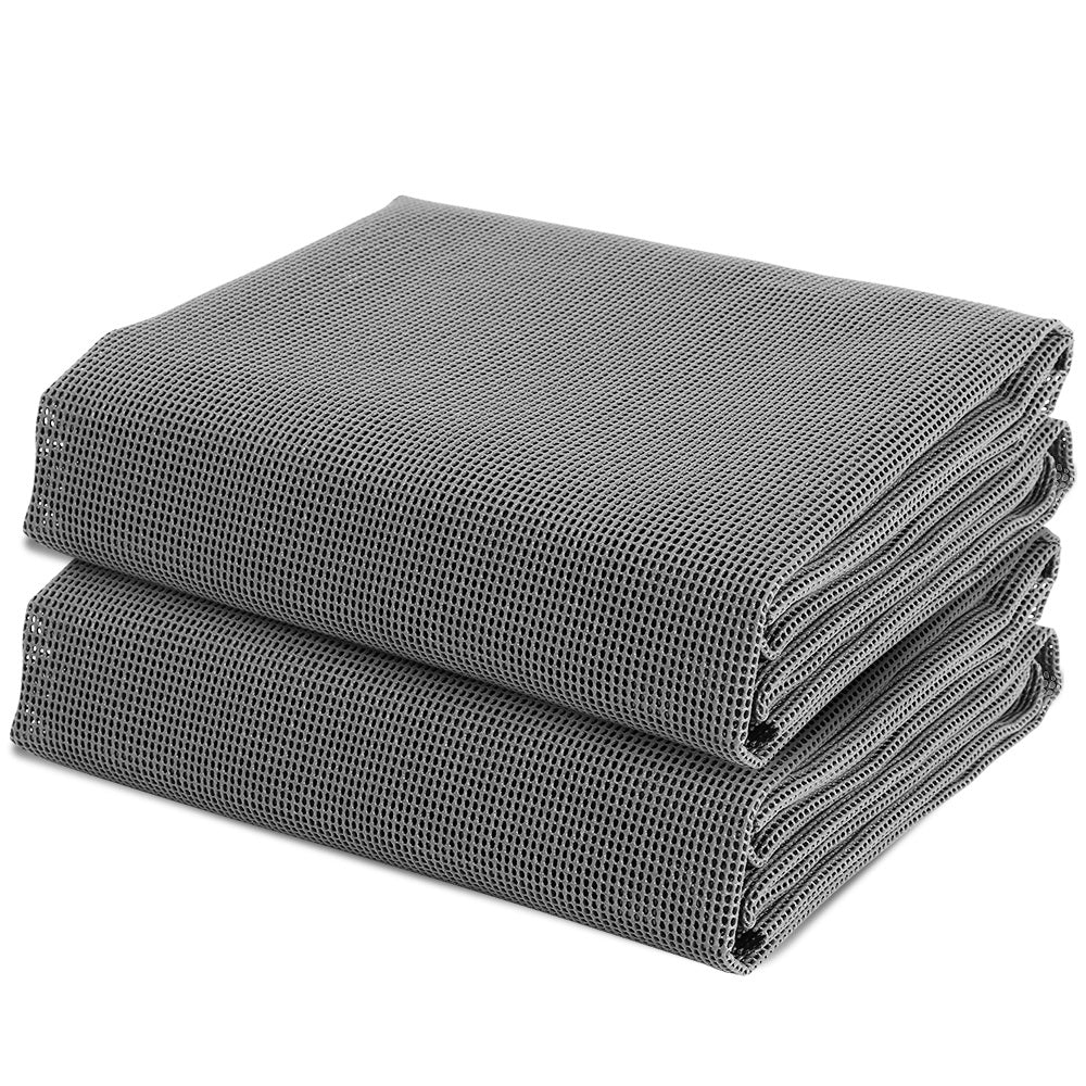 Weisshorn 3x2.5m Caravan Camping Annex Matting 2pcs Grey