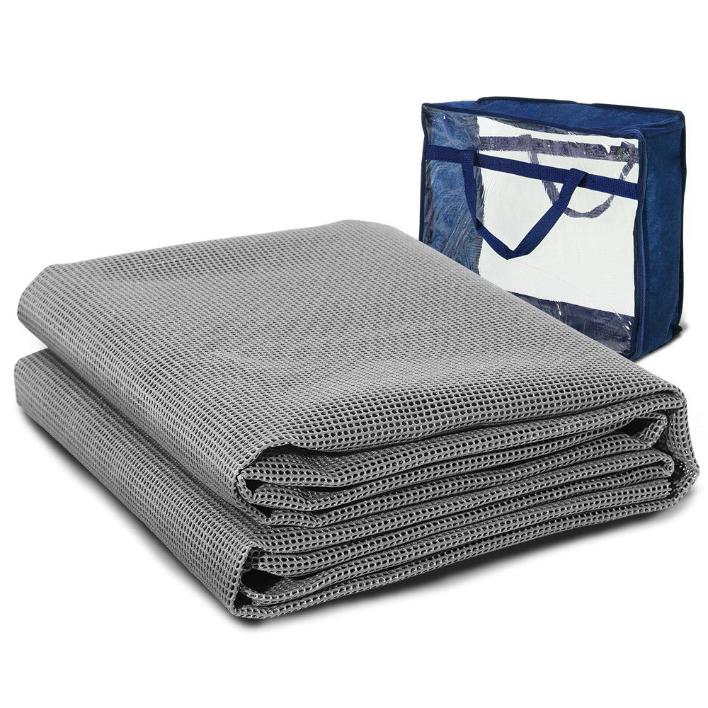 Weisshorn 5m x 2.5m Caravan Camping Annex Matting Grey