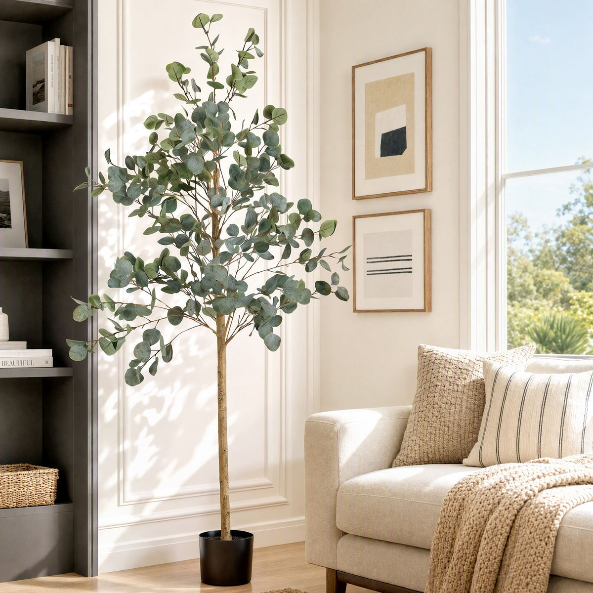 Artiss 180cm Artificial Eucalyptus Tree Indoor Decor