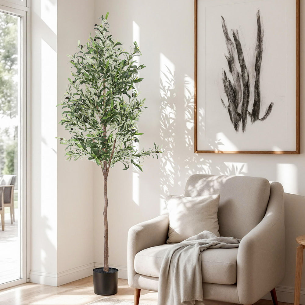 Artiss 180cm Artificial Olive Tree Indoor Faux Plant