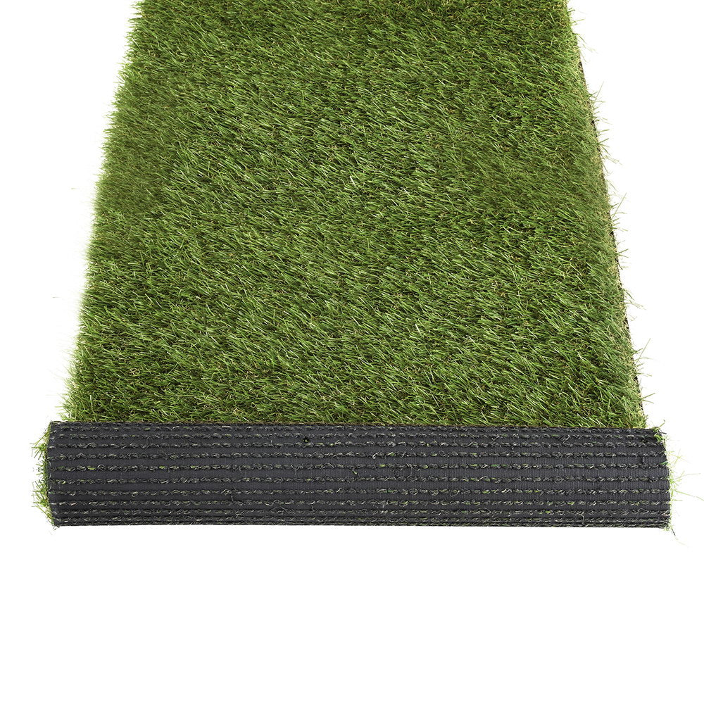 Prime Turf 1x10m Artificial Grass 35mm 4-Colour Synthetic Lawn