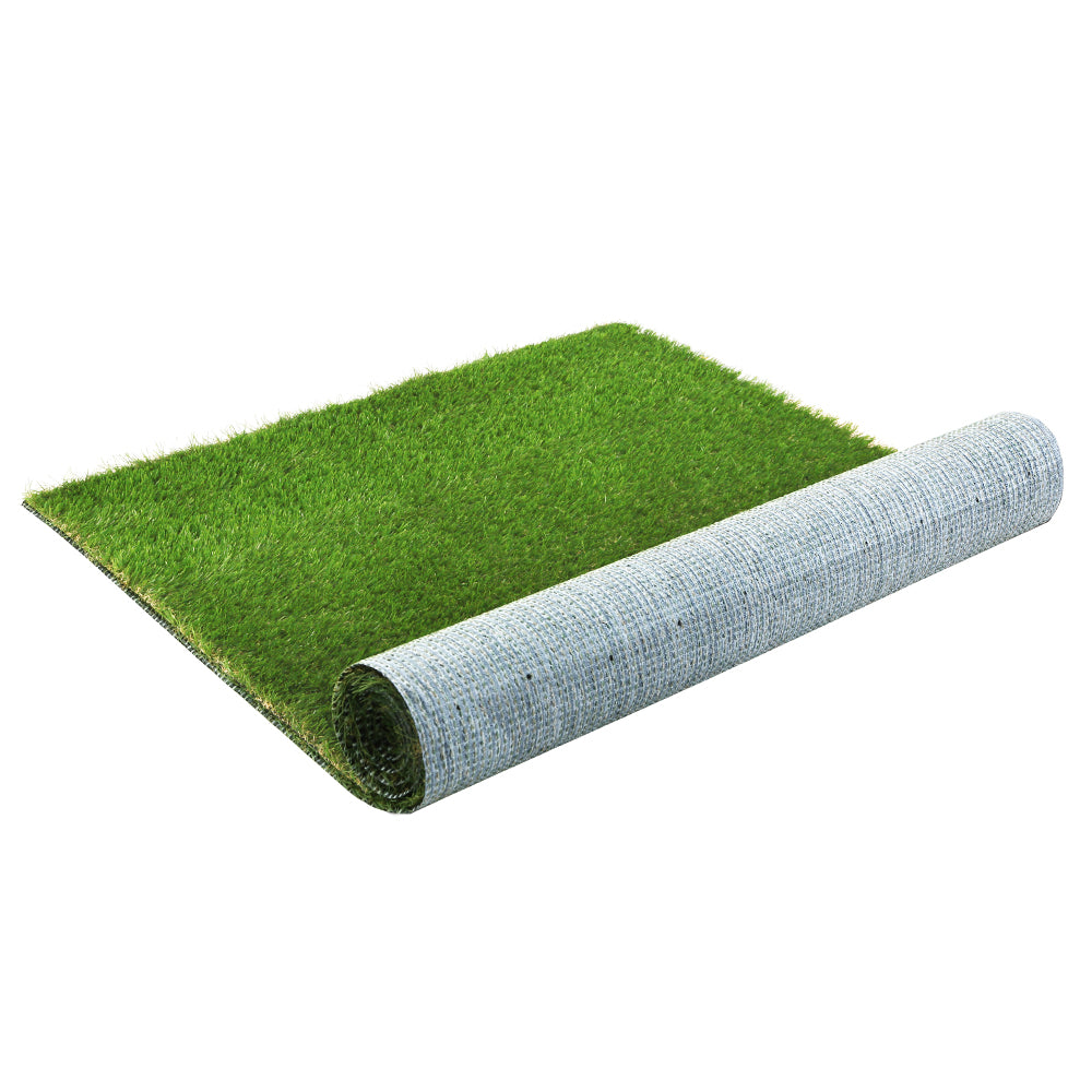 Primeturf 10SQM Artificial Grass 30mm 4-Tone Synthetic Lawn