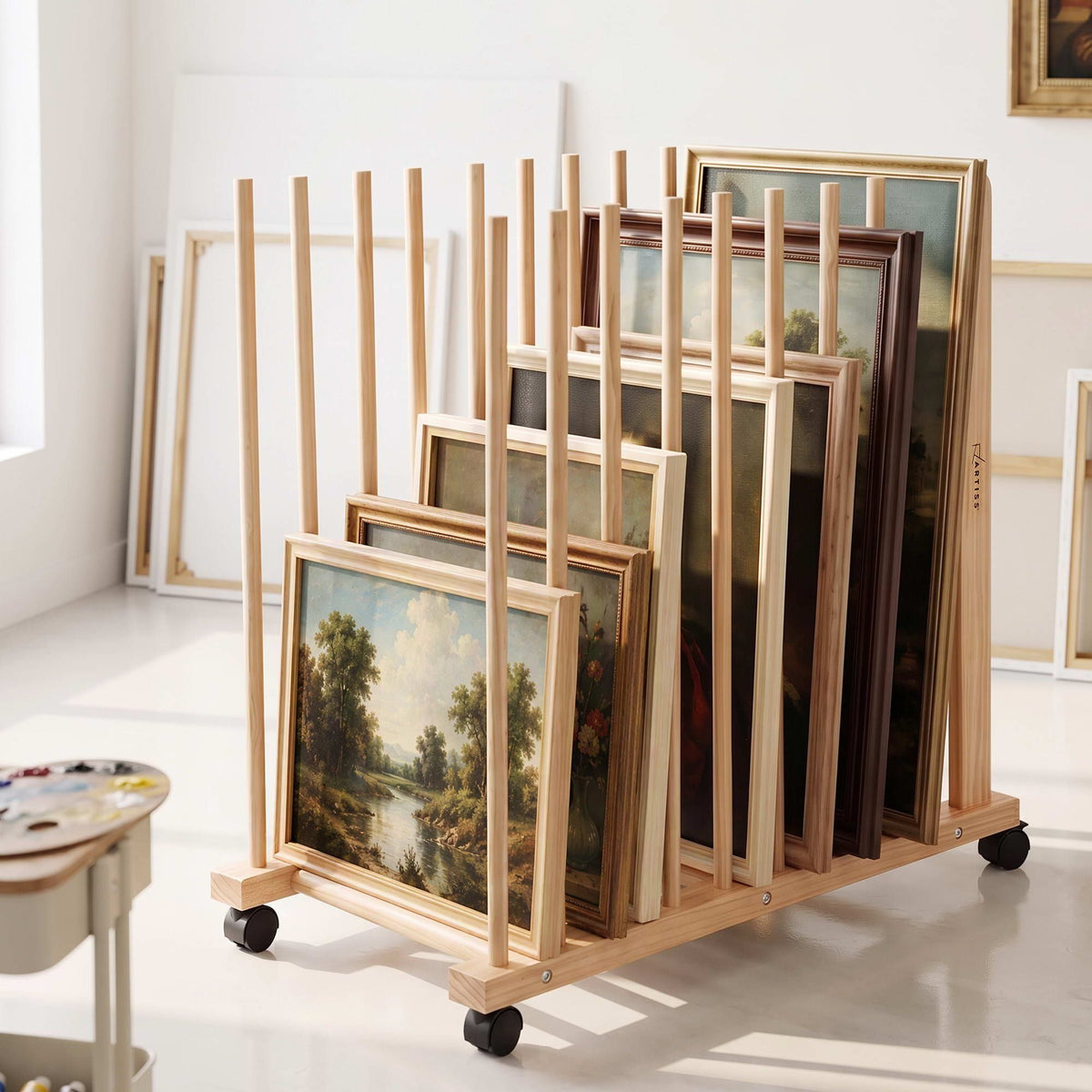 Artiss Art Drying and Storage Rack with Castor Wheels
