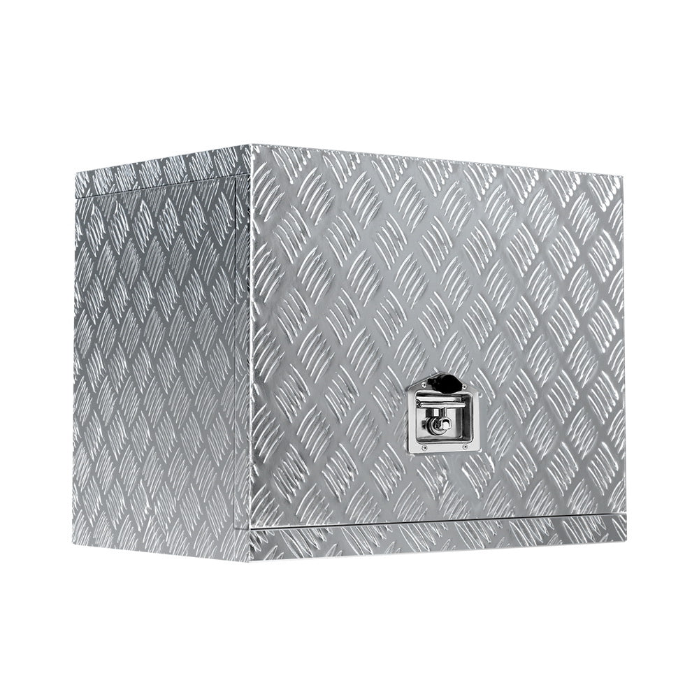 Giantz Aluminium Ute Tool Box Heavy Duty Under Tray Silver
