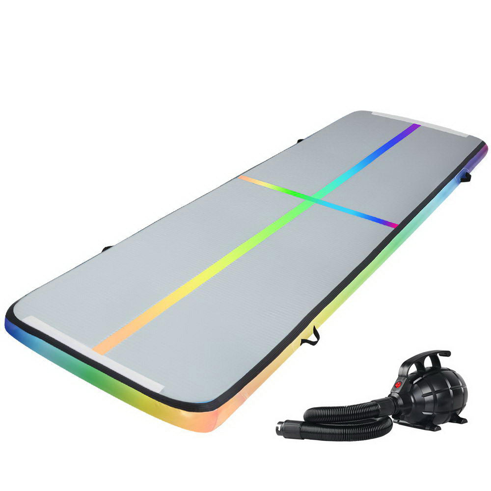 Everfit 4M Inflatable Gymnastics Air Track Mat with Pump
