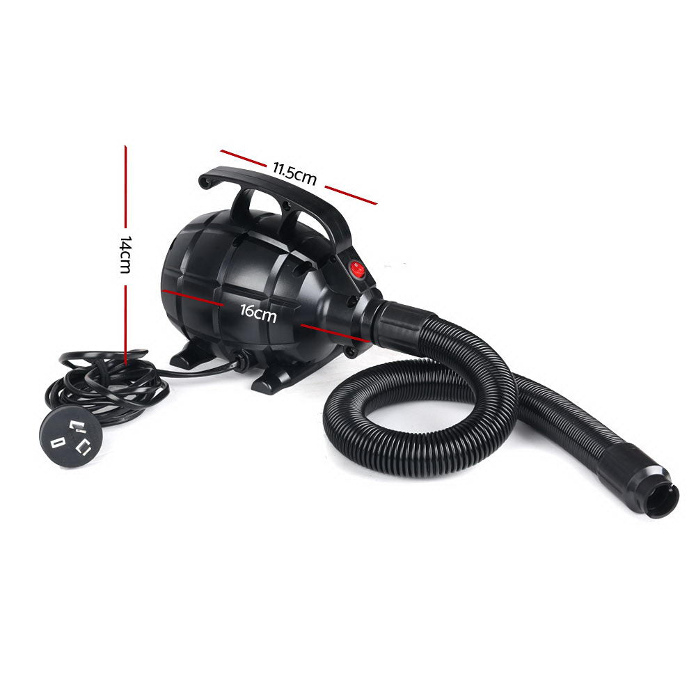 GoFun 500W Electric Air Pump for Inflatable Air Track Mat Black