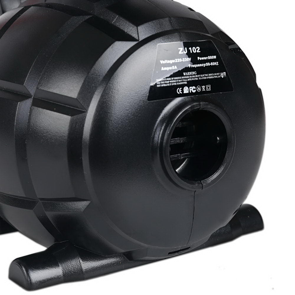 GoFun 500W Electric Air Pump for Inflatable Air Track Mat Black