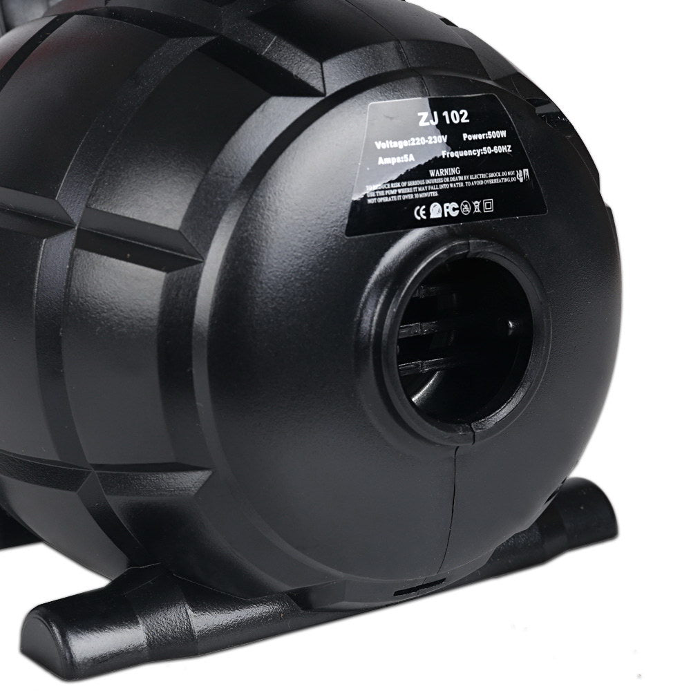 GoFun 500W Electric Air Pump for Inflatable Air Track Mat Black