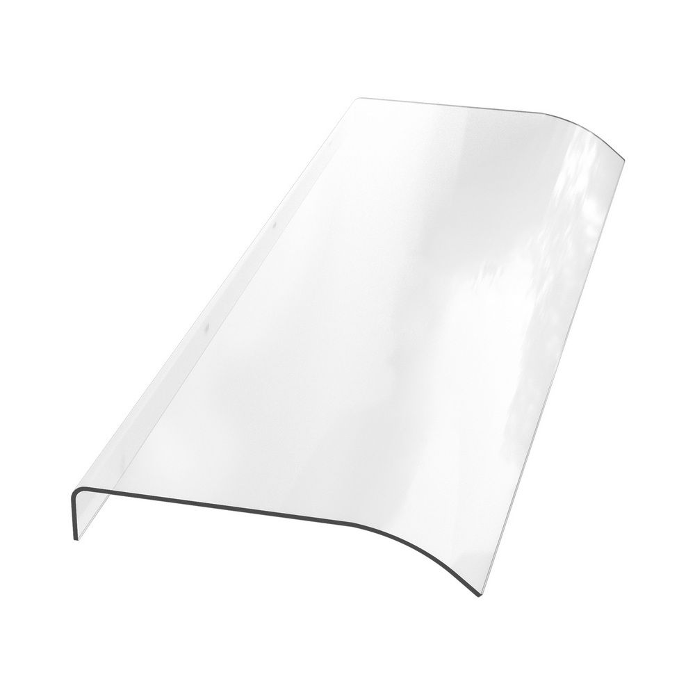Instahut Window and Door Awning 0.4m x 1m Transparent