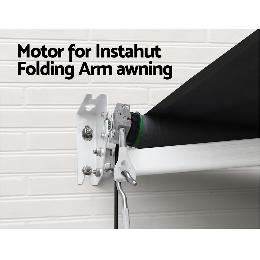 Instahut 230V Awning Replacement Motor Remote Control 40NM