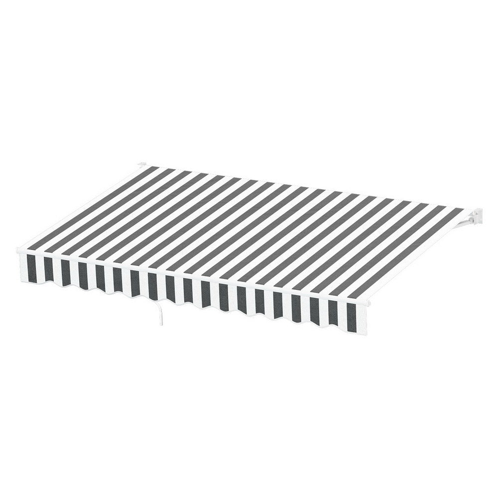 Instahut 3x2.5m Motorised Retractable Awning Grey White