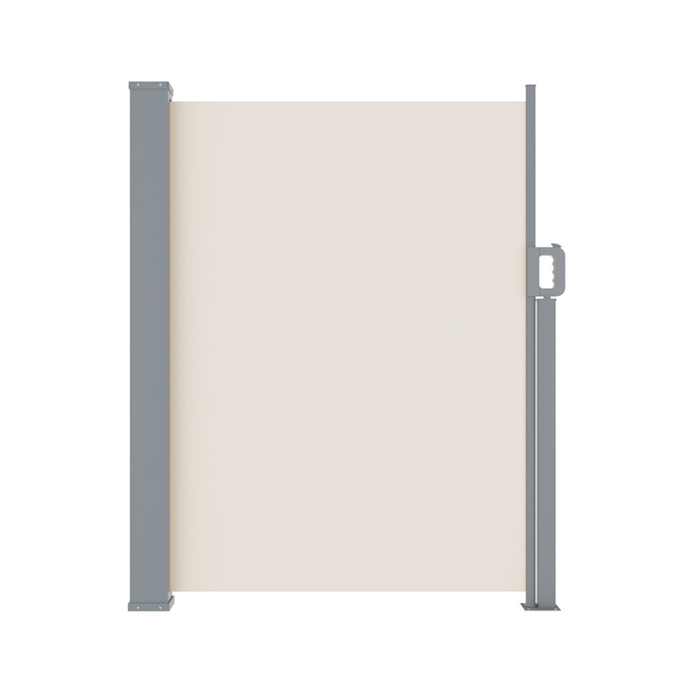 Instahut 1.4x3m Retractable Outdoor Side Awning Cream