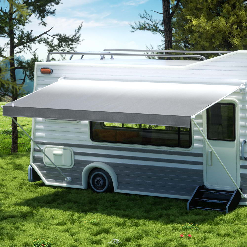 Weisshorn 15ft Caravan Awning Replacement Fabric Grey Fade