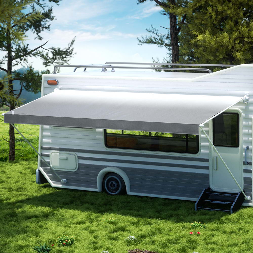 Weisshorn 17ft Caravan Awning Fabric Replacement Grey Fade