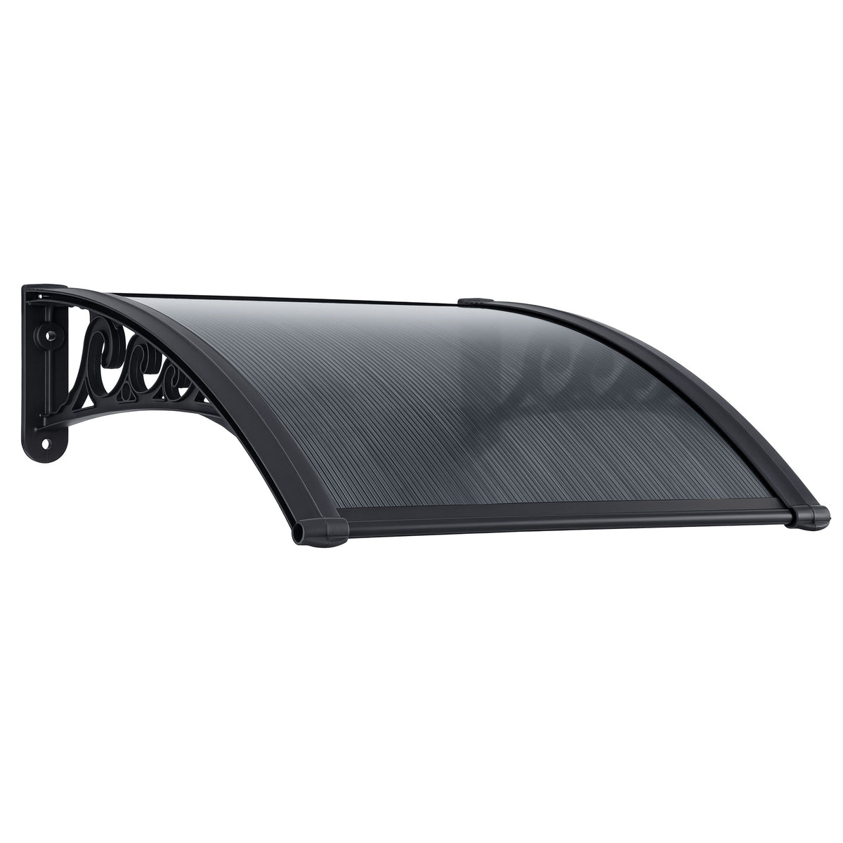 Instahut Window Awning 0.6m x 0.6m Outdoor Grey