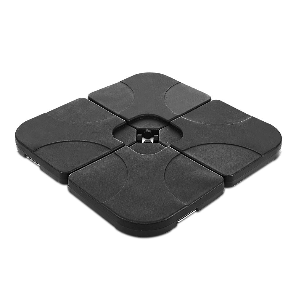Instahut Outdoor Umbrella Base 50cm 4 Plate Cantilever