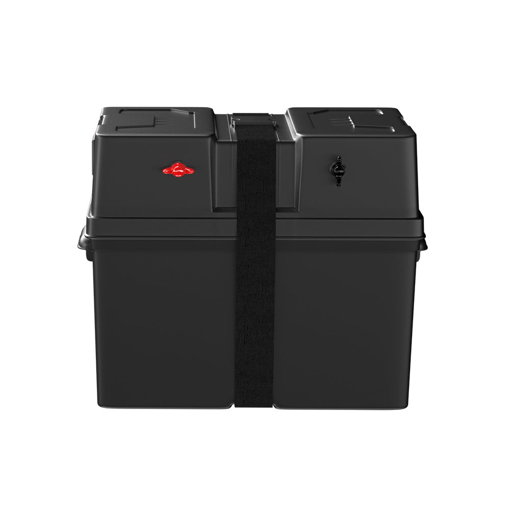 Giantz 500W Inverter Battery Box Portable Caravan Camping USB