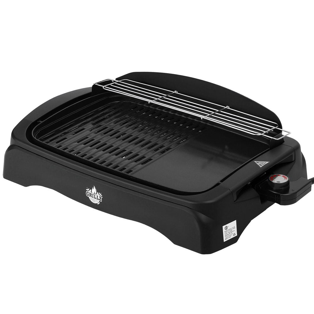 Grillz Electric Smokeless BBQ Grill 1950W Indoor and Outdoor