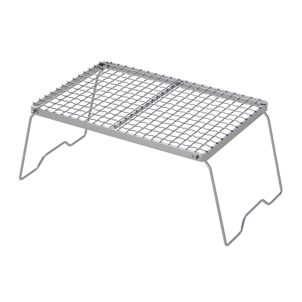 Grillz Portable Charcoal BBQ Grill Smoker Foldable Camping Outdoor
