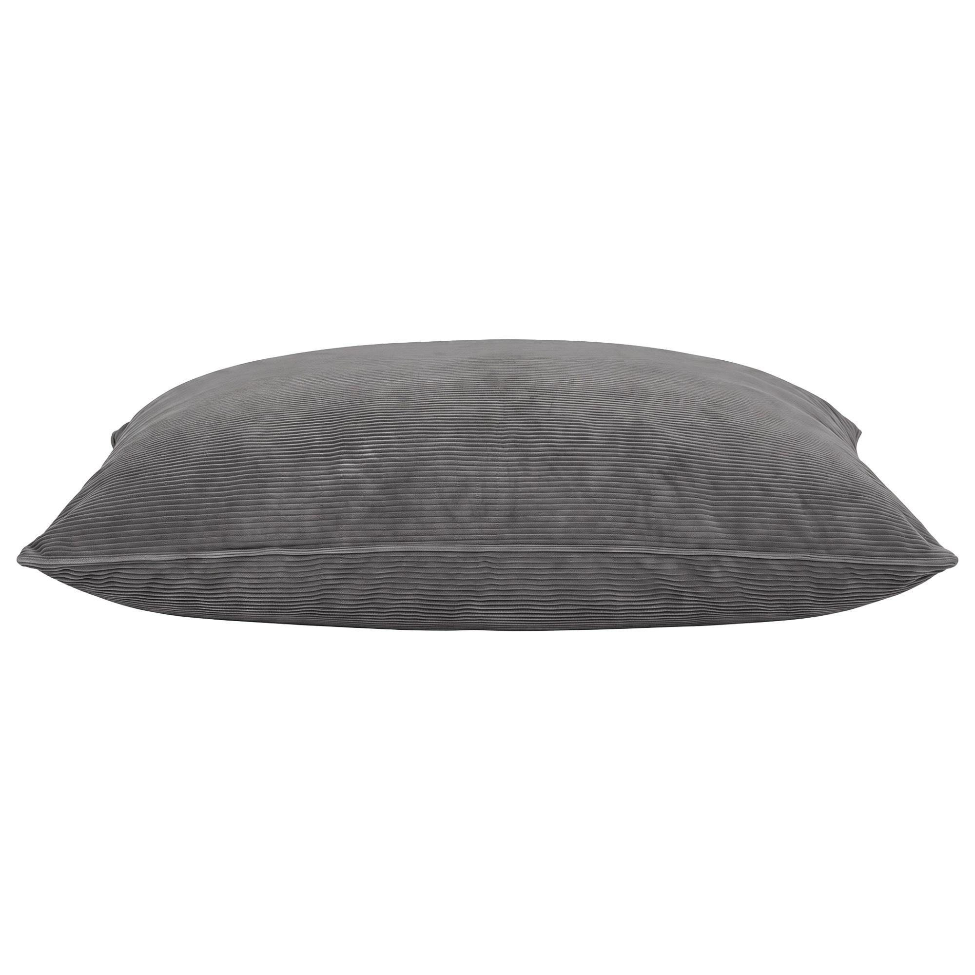 Artiss 3 in 1 Bean Bag Chair Cover No Filler Convertible Bean Bag for Adults, Corduroy Stuffed Animal Storage Bean Bag Cover Washable for Living Room Bedroom, Grey
