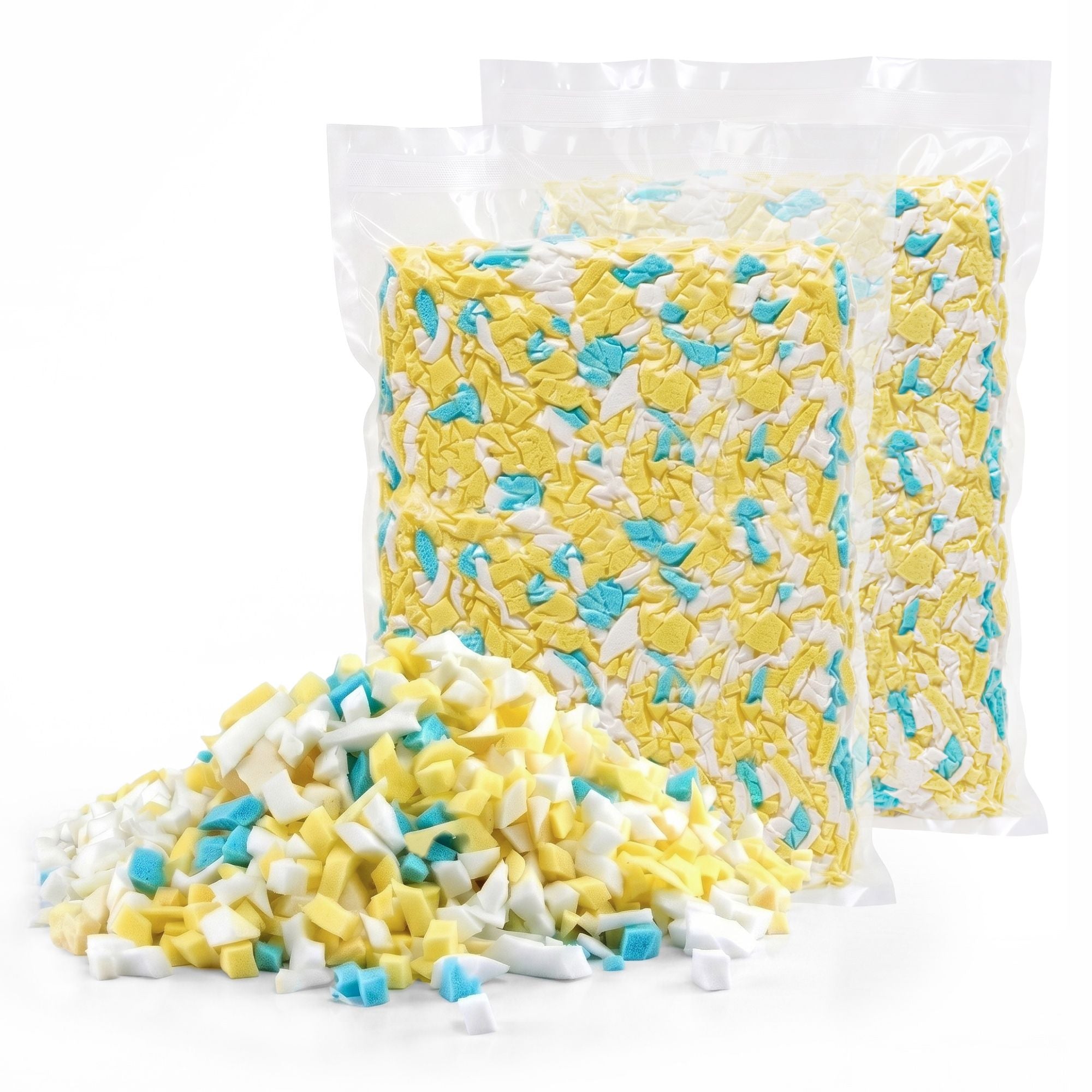 Artiss 10lbs 4.4KG Bean Bag Filler Shredded Memory Foam Filling High Density Soft Pillow Stuffing for Bean Bag Chair, Couch Cushion, Dog Bed, Stuffed Animals and Arts Crafts