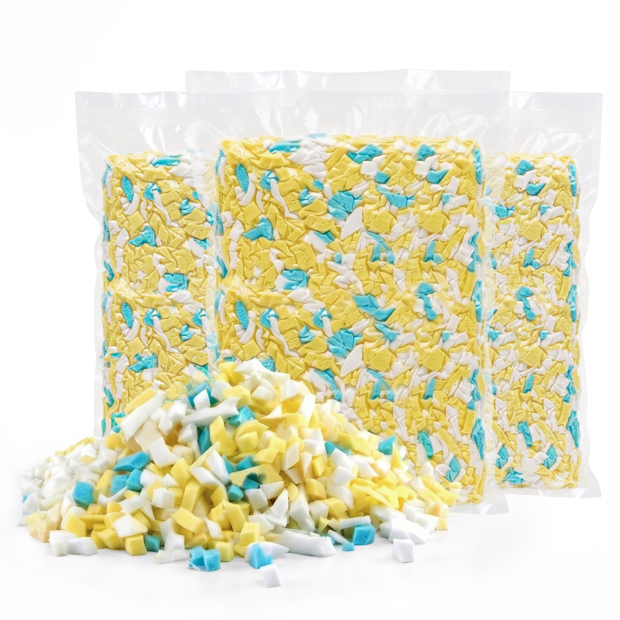Artiss 15lbs 6.6KG Bean Bag Filler Shredded Memory Foam Filling High Density Soft Pillow Stuffing for Bean Bag Chair, Couch Cushion, Dog Bed, Stuffed Animals and Arts Crafts
