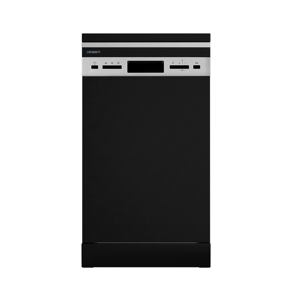 Devanti 10 Place Freestanding Dishwasher Black