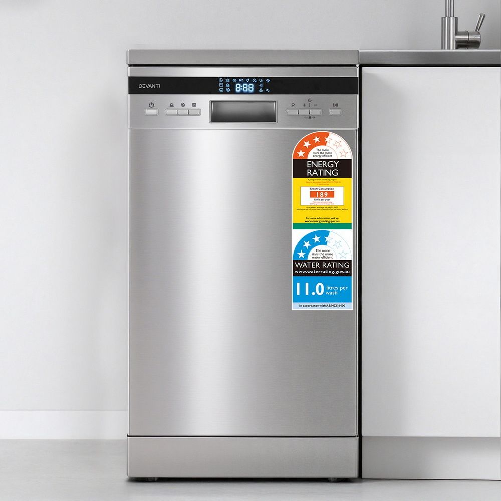 BDW-10-FS36E-SS 10 Place Settings Freestanding Dishwasher Silver