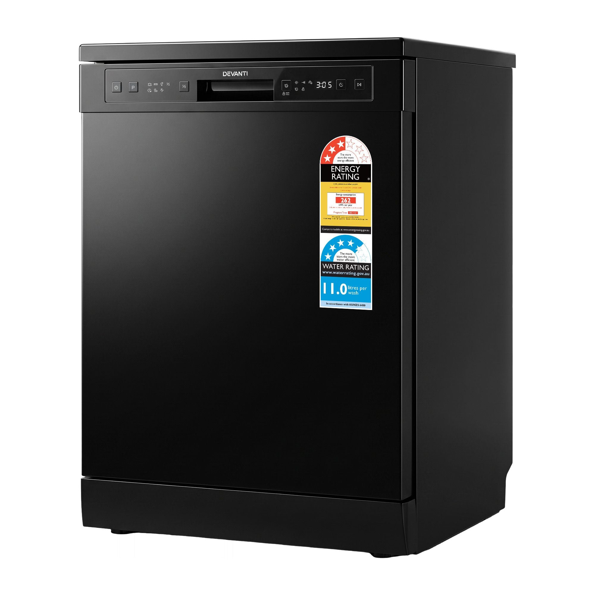 Devanti 12 Place Settings Dishwasher 55cm Freestanding Benchtop Built-In