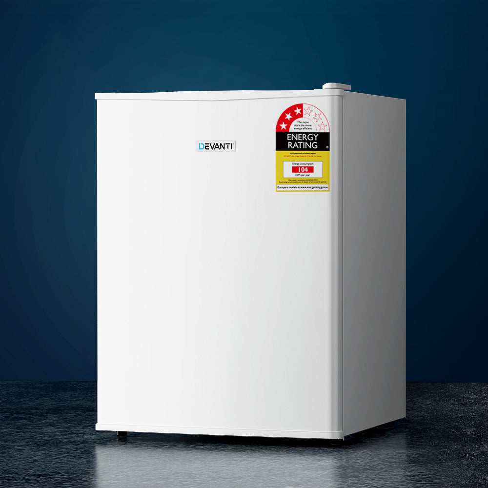 Glacio 70L Portable Mini Bar Fridge with Chiller - White